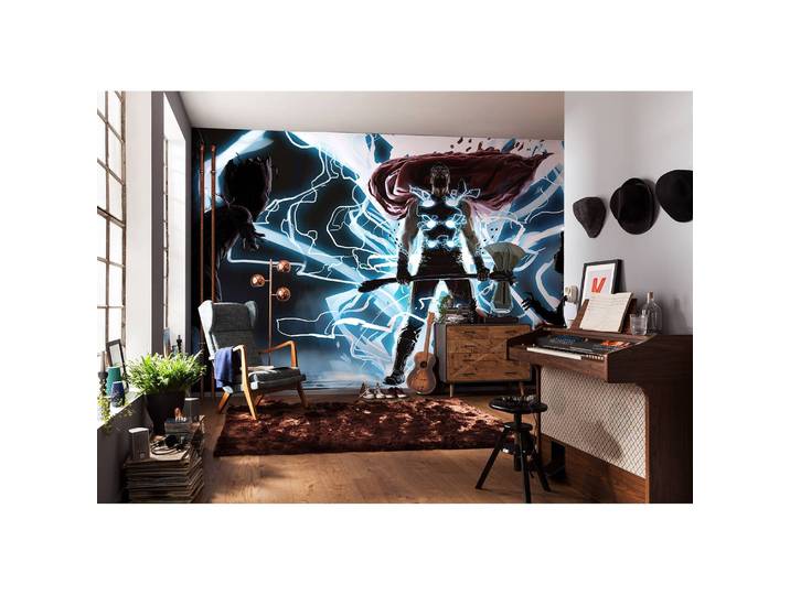 Vlies Fototapete Thor God of Thunder 500 x 280cm
