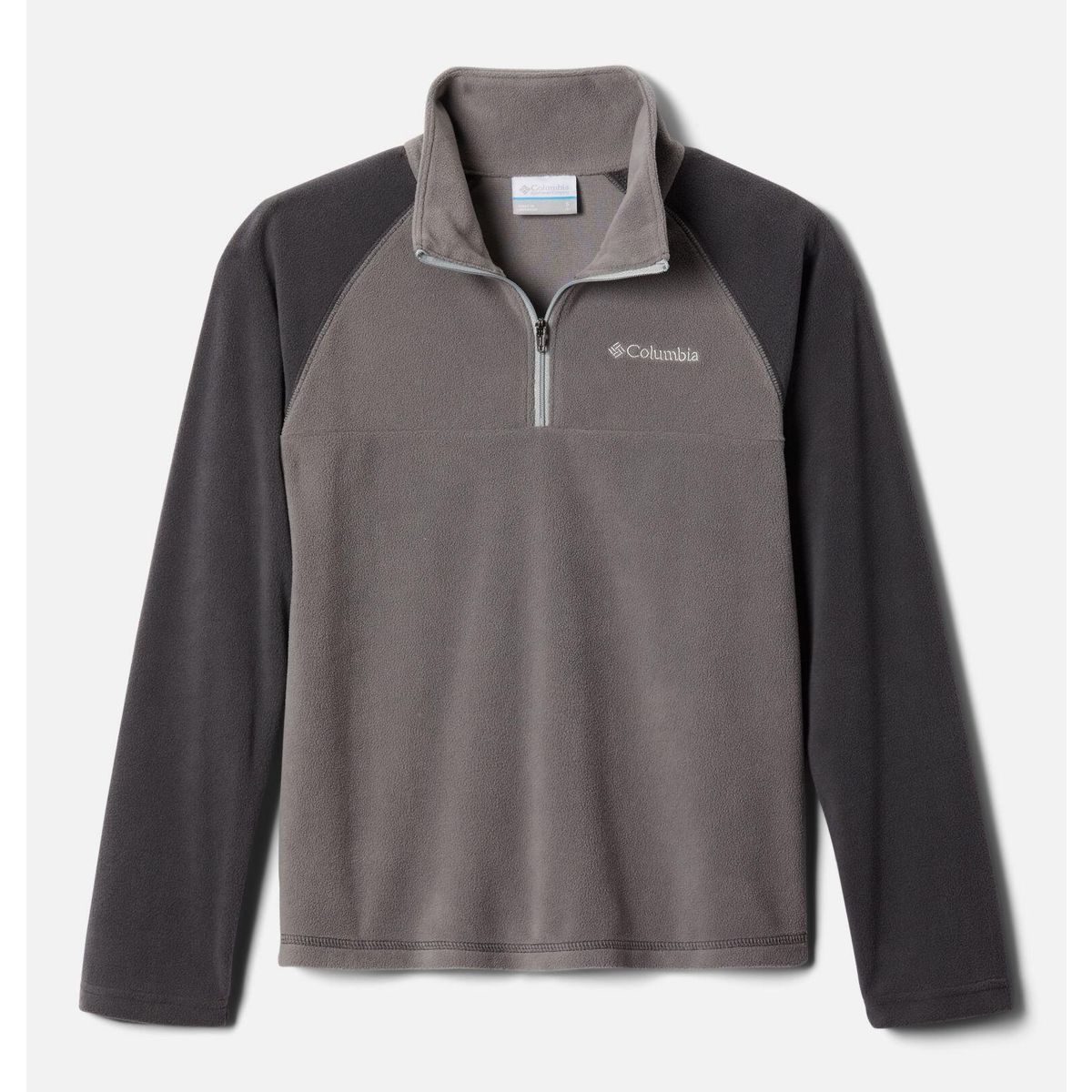 Columbia Boys' Glacial Half Zip Fleece city grey, shark (023) M 155796-1557965-023-M