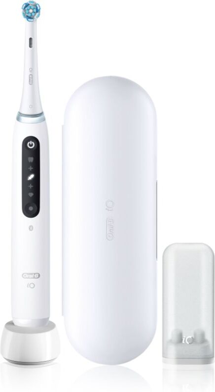 Oral-B iO5 brosse à dents électrique avec étui Quite White 1 pcs
