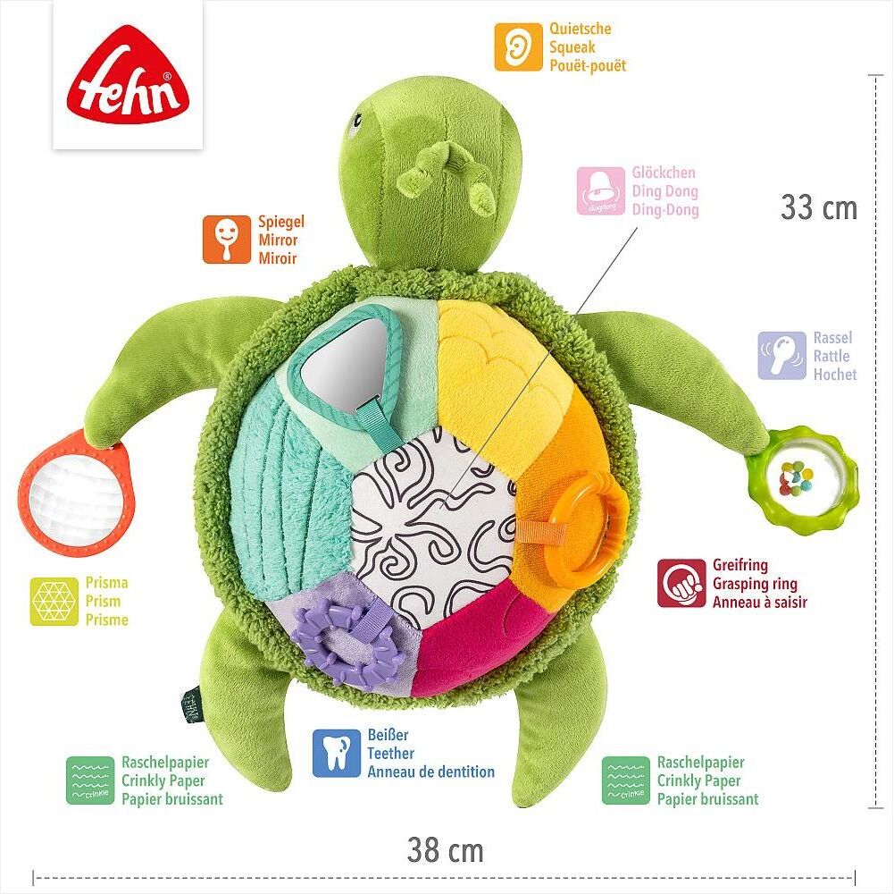 Plüschfigur FEHN "XL", Kinder, bunt, Plüschfiguren Plüschfigur bunt Einheitsgröße