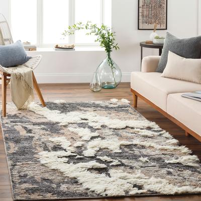 Livabliss Maiae Handmade Boho Abstract Wool & Viscose Area Rug