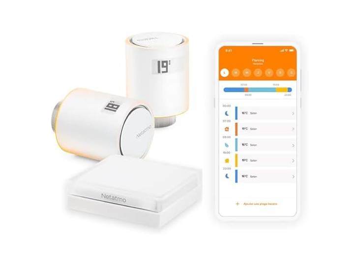 Netatmo Starter Pack - 2 Têtes Thermostatiques Connectée - NVP-FR