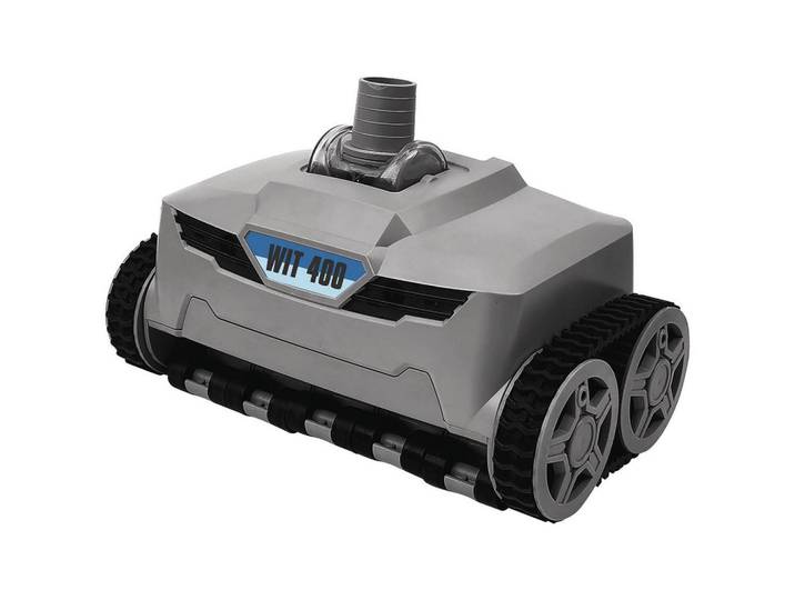 Habitat Garten Hydraulischer Poolroboter faster Grau, Kunststoff, 34x21x19 cm, Freizeit & Co, Pools & Wasserspaß, Poolzubehör