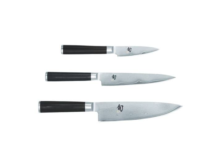 KAI Kai Shun Classic Messerset 3 Teile Chrom-schwarz
