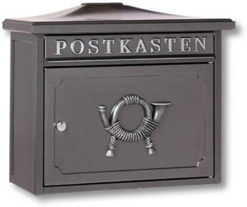 Burg Wächter SYLT 1883 E Briefkasten Stahlblech Eisen dunkel (matt)