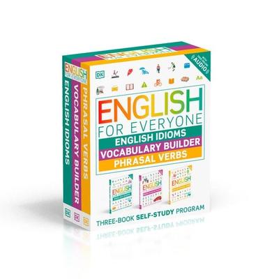 English for Everyone English Idioms, Vocabulary Builder, Phrasal Verbs 3 Book Box Set, Sonstige von DK, Random House N.Y., 978-0-7440-8186-2