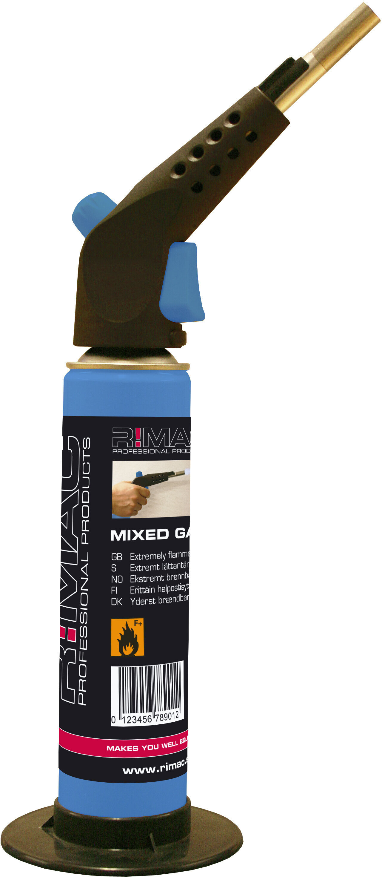 RIMAC Mixgasbrännare inkl. gas