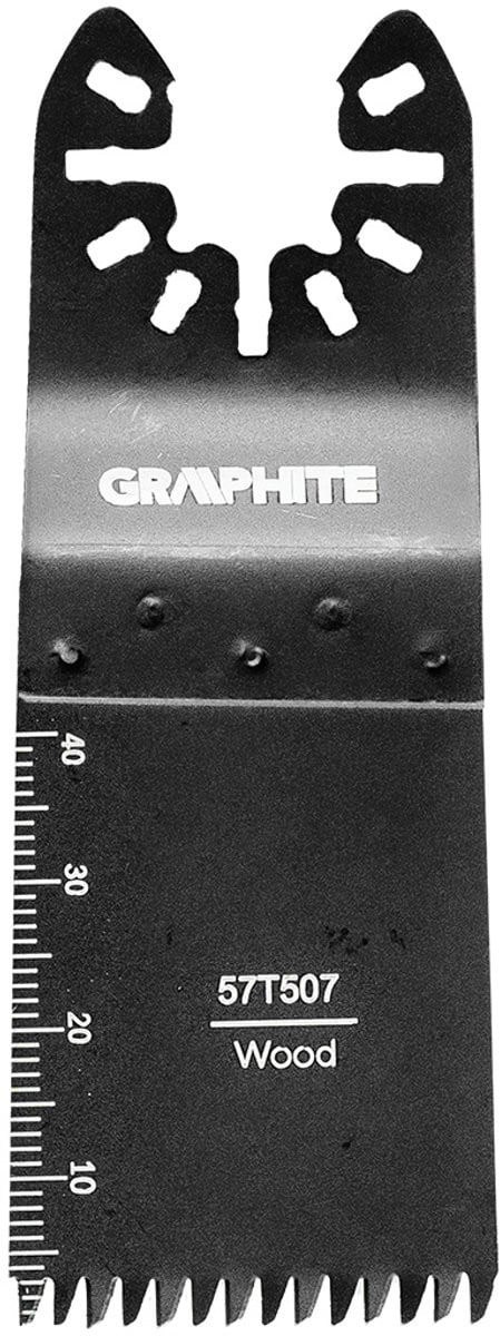 GRAPHITE 57T507 multifunctioneel zaagblad, 10TPI, HCS, 34 mm