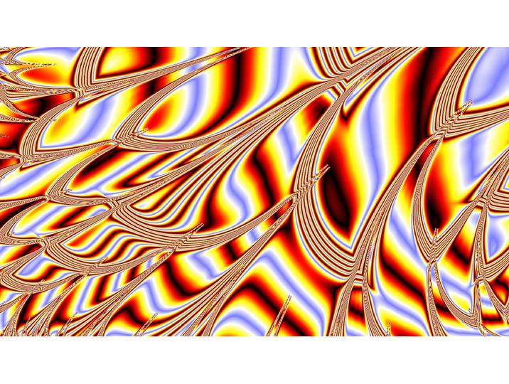 Papermoon Psychedelischer Regenbogenwirbel