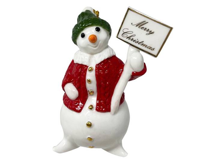 Pendentif Bonhomme De Neige Villeroy & Boch Christmas Classics
