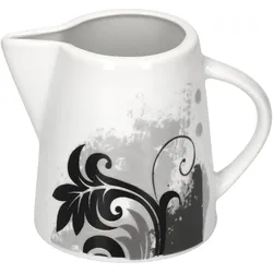 Milchkännchen Black Flower 22cl