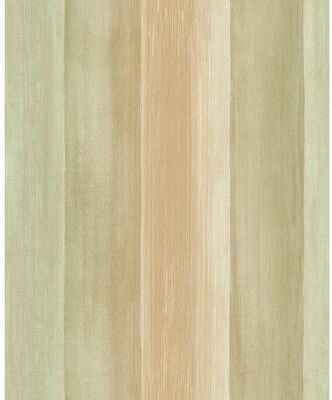 Seabrook Designs Monet Watercolor Stripe Unpasted Wallpaper