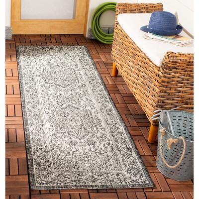 SAFAVIEH Courtyard Mari Indoor/ Outdoor Waterproof Patio Backyard Rug