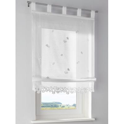 Rollo HEINE HOME Gr. 2, weiß, B:60cm H:130cm, 100% Polyester, Rollos