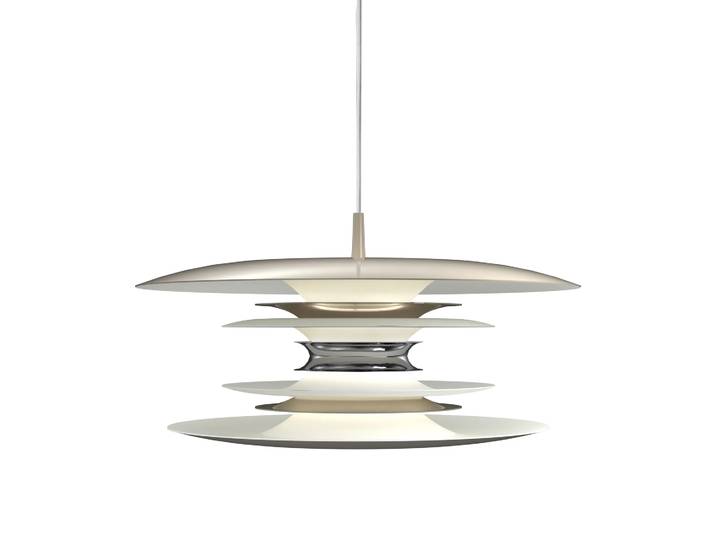 Belid Lampe à suspension Diablo Ø50 cm Soft greige