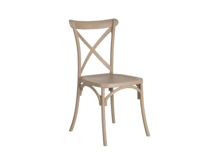 Chaise Esprit Bistrot en Polypropylène Beige