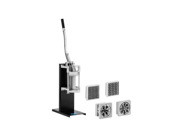 Royal Catering Gemüseschneider Multifunktionsschneider Pommesschneider Obstschneider 5 Messer