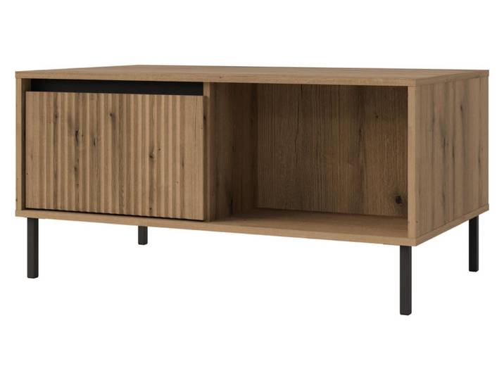 Selsey Osaka - Couchtisch mit 2 Schubladen, Eichenholzoptik Evoke, 100 cm