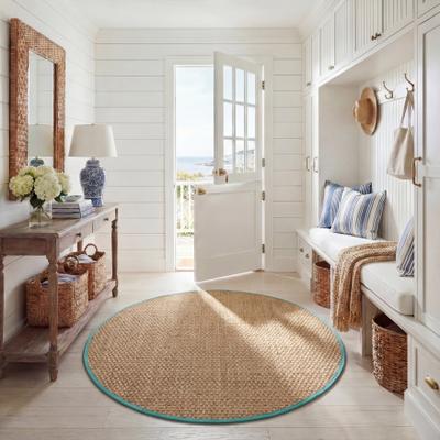 SAFAVIEH Natural Fiber Marina Basketweave Seagrass Rug