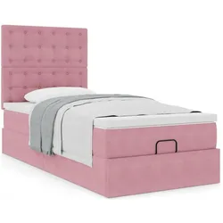 vidaXL, Bett, Raffaele Buttons (90 x 190 cm)