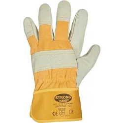 Stronghand, Schutzhandschuhe, Handsch.Elephant,Schweins leder, gelb (12)