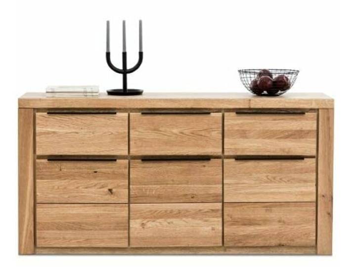 greta Sideboard Kommode Wildeiche geölt Teilmassiv Breite 160cm Anrichte