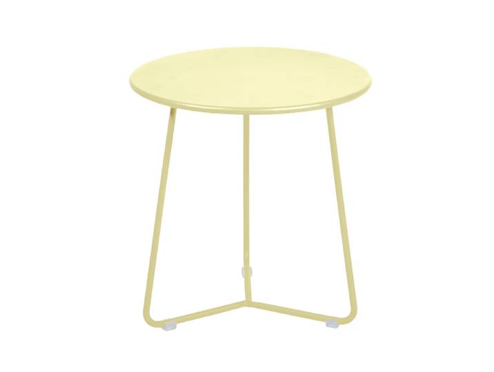 Fermob - Cocotte Beistelltisch / Hocker, Ø 34 cm x H 36 cm, zitronensorbet