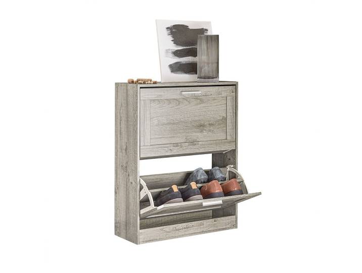 SCHUHSCHRANK Grau