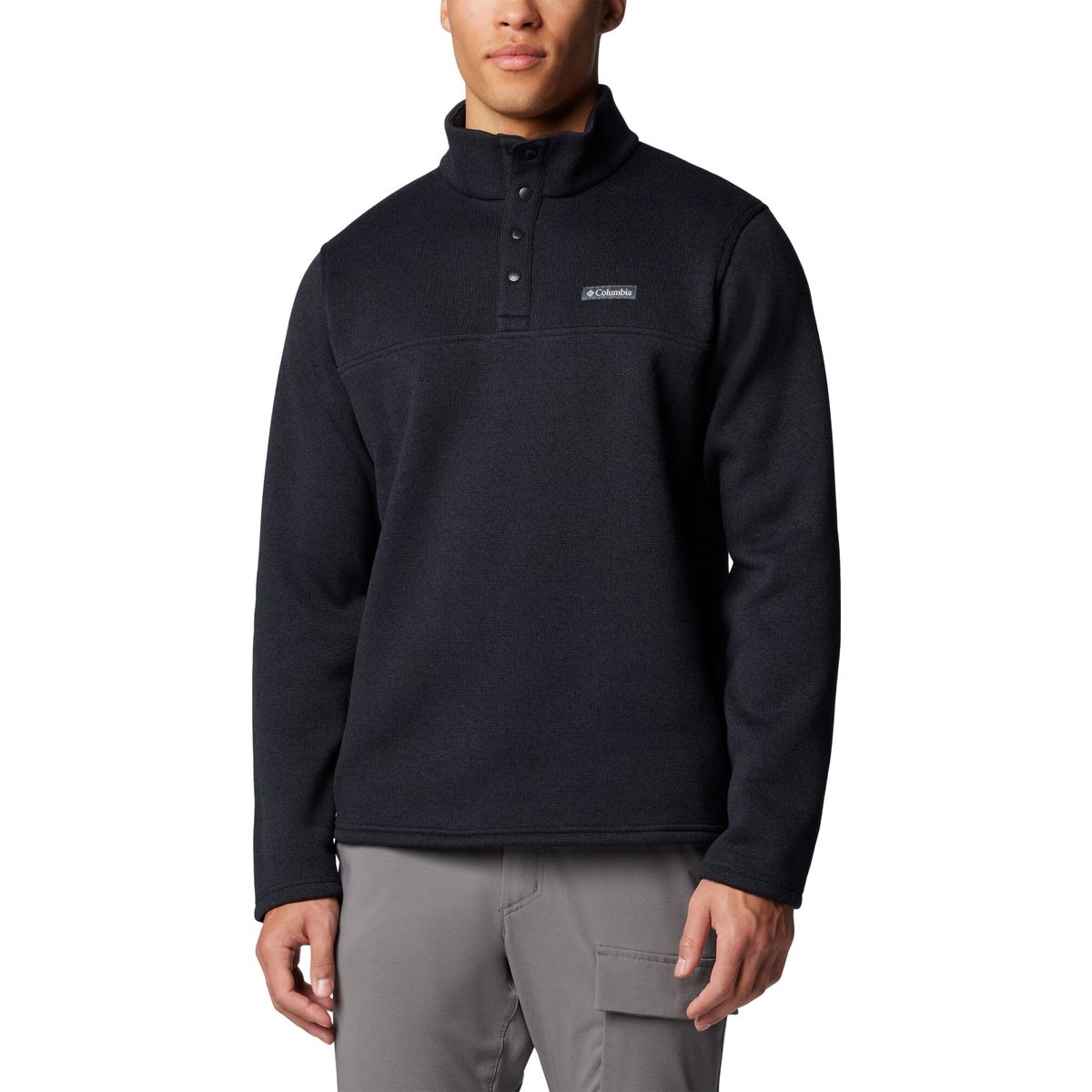 Columbia Men's Alto Pass Half Snap Fleece black (010) S 209573-2095731-010-S