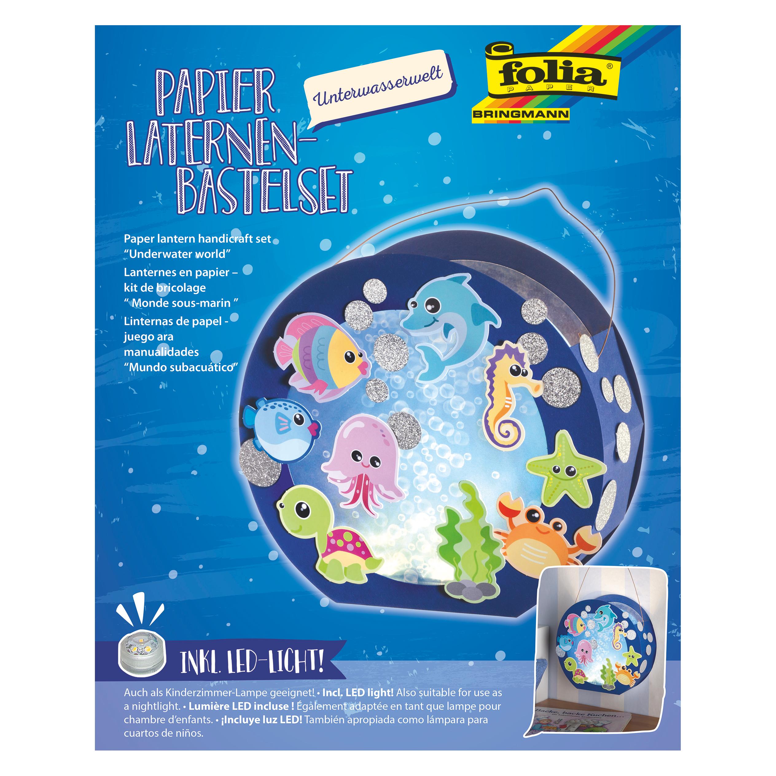 Folia Laternen-Bastelset Unterwasserwelt (68105)