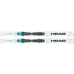 HEAD Herren Racing Ski WC Rebels e-SL SW + FF 11 GW, Größe 160 in Grau Grau