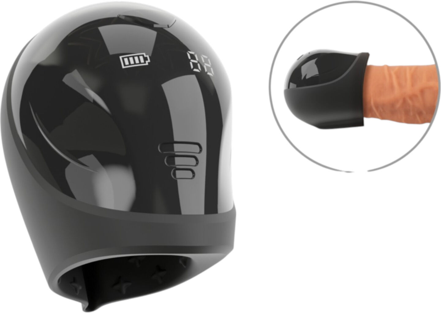 Rebel - Waterproof Acorn Vibe (Black)