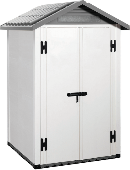 Garofalo Urban 120  Gerätehaus  Mit Doppeltür  122,5 x 122,5 x 214 cm
