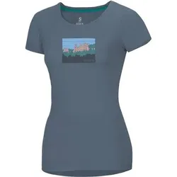 OCUN Ocun Damen T-Shirt W CLASSIC T, Größe S in Blau Blau