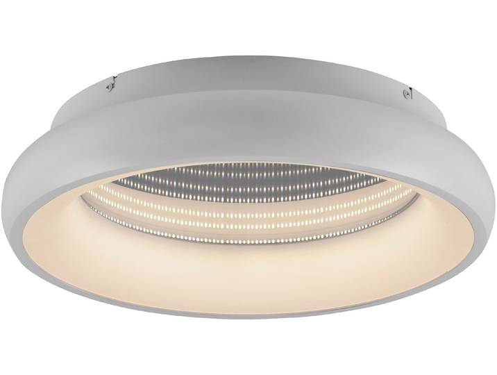 JUST LIGHT Deckenleuchte SPECCIO , weiß, 2, Ø 46,7cm H: 10,2cm, 1 Stk., Leuchten, LED, separat steuerbar über FB, separat steuerbar (Schalter), Deckenleuchte