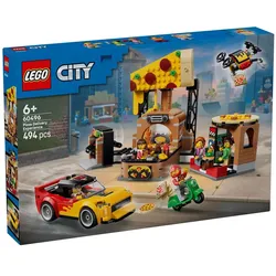 LEGO Pizza-Liefererlebnis mit Fahrzeugen (60496)
