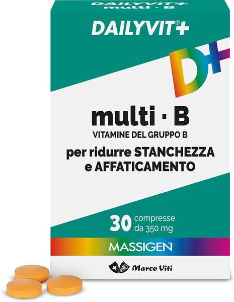 Massigen Dailyvit+ MultiB Integratore Multiminerale 30 compresse