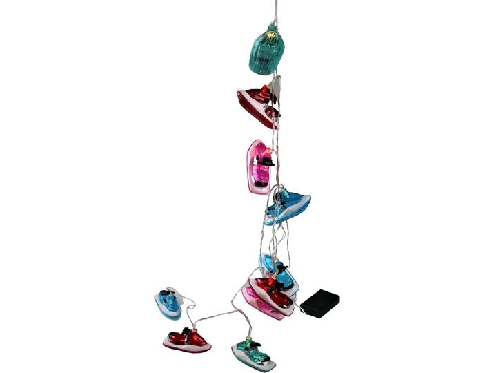 AM DESIGN LED-Lichterkette Boot , bunt (bunt, rot, pink, blau), Gesamtlänge 1,8m, Lichterketten, LED-Lichterkette
