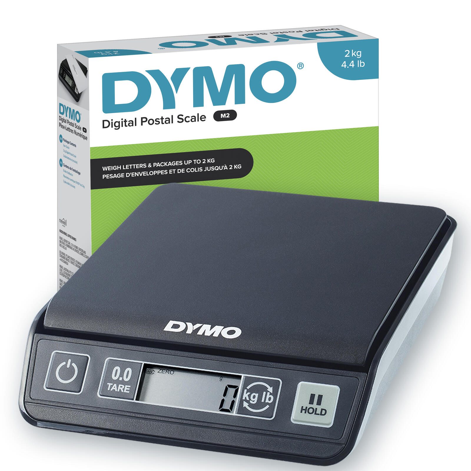 DYMO® Briefwaage M2 , Wiegebereich bis 2kg S0928990