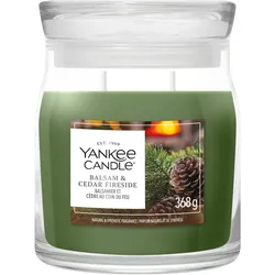 Balsam & Cedar Fireside Signature Medium Jar 368g 2-Docht