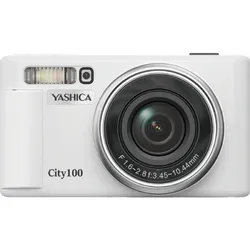 Yashica City 100 (13 Mpx), Kamera, Silber, Weiss