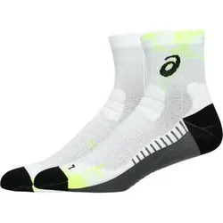 ASICS Kinder Socken PERFORMANCE RUN QUARTER SOCK, Größe IV in Schwarz Schwarz