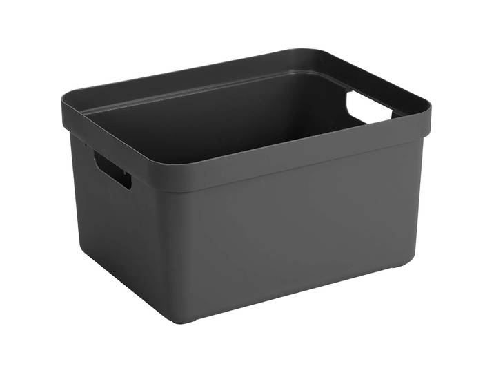 Box Sigma home anthrazit H 24.2 cm - Material: Kunststoff - Box