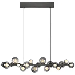 Neuhaus PURE® LED Pendelleuchte PURE E-Popup platin (grau)