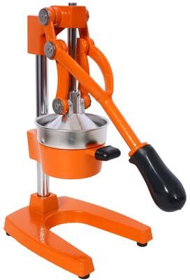 CoolArea Citrus Juicer, Extra-Large Cast Iron Grade Manual Hand Press, Heavy Duty Countertop Squeezer for Fresh Orange Juice