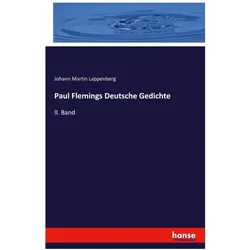 Paul Flemings Deutsche Gedichte, Fachbücher von Johann Martin Lappenberg