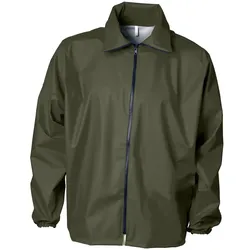 PU Regenjacke "076500" Pro mit Umlegekragen - 4XL - olive