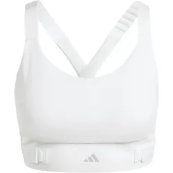 adidas FastImpact Luxe Run High Support Sport-BH Damen IM7706 - white XXS D-DD