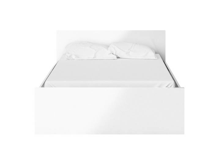 Lit 140x190 cm BEST LAK 2 blanc laqué