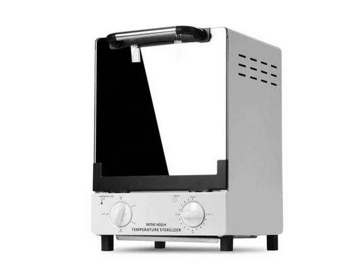 Stérilisateur dentaire vertical commercial 10L pour instruments dentaires et outils chirurgicaux : Stérilisateur infrarouge UV à porte unique haute température, stérilisation à haute température,